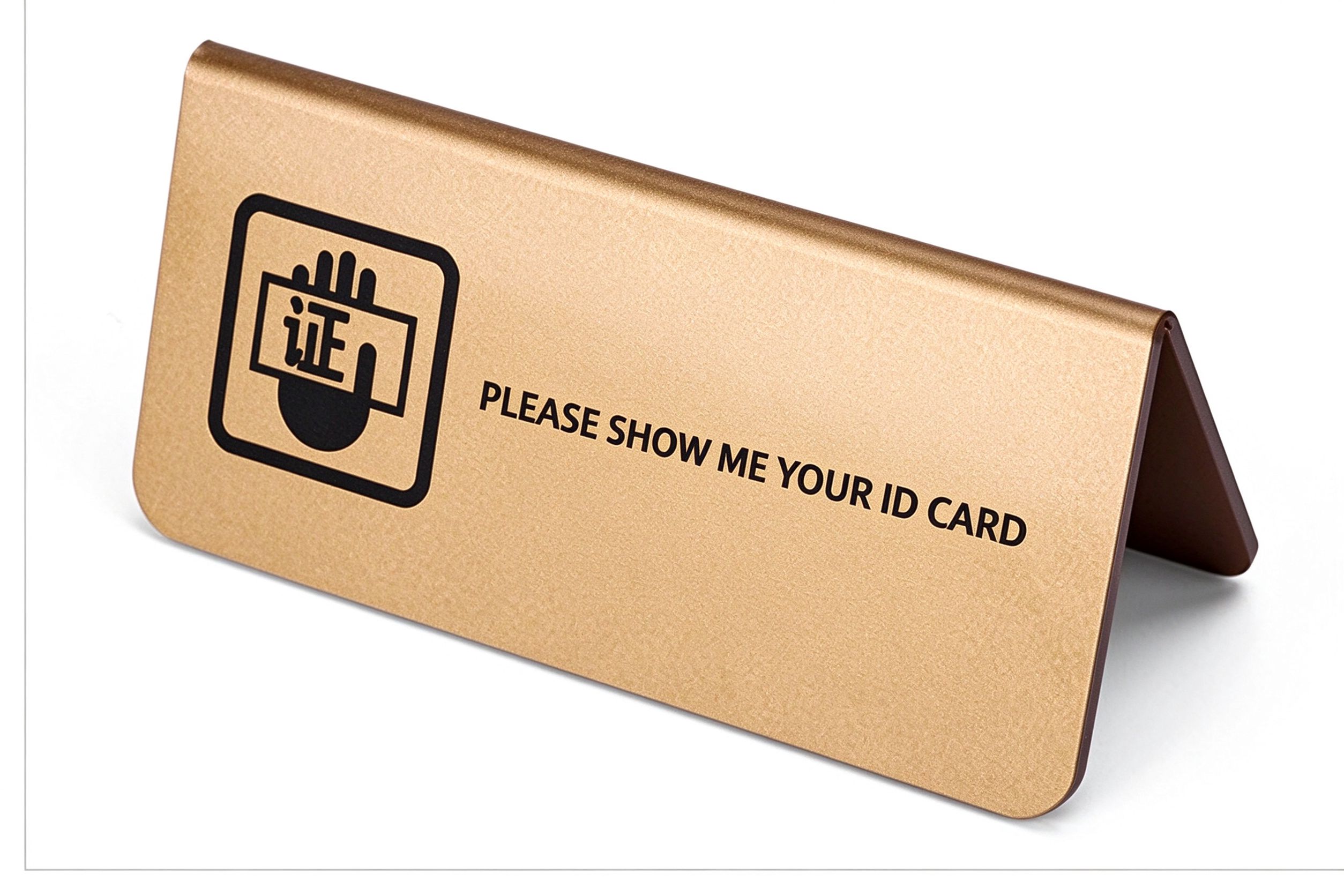 Reserved Table Signs
