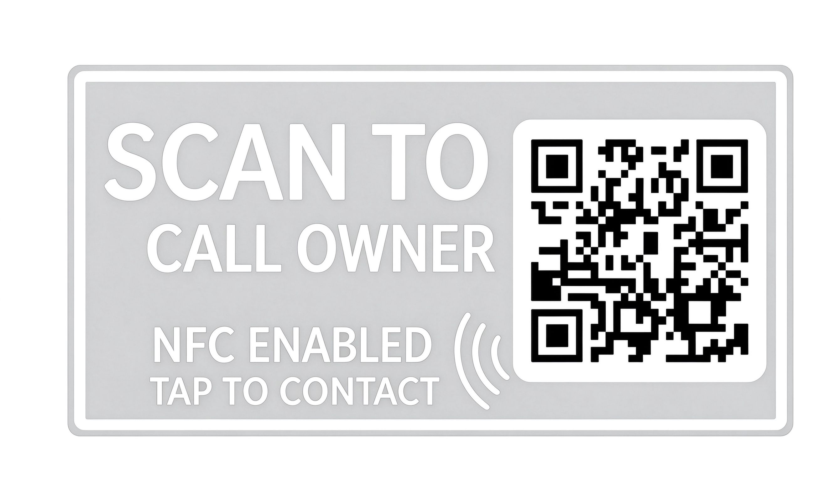 Placas NFC y QR