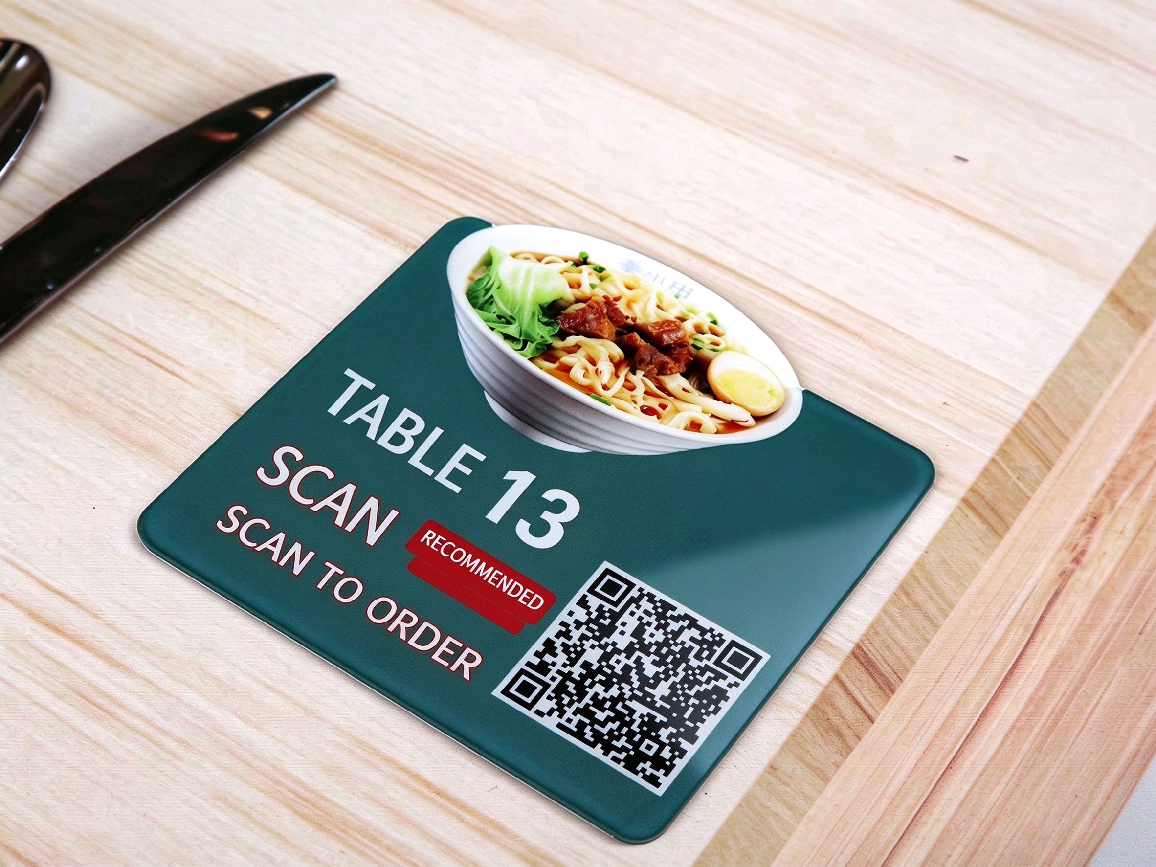 Placas QR de Metacrilato