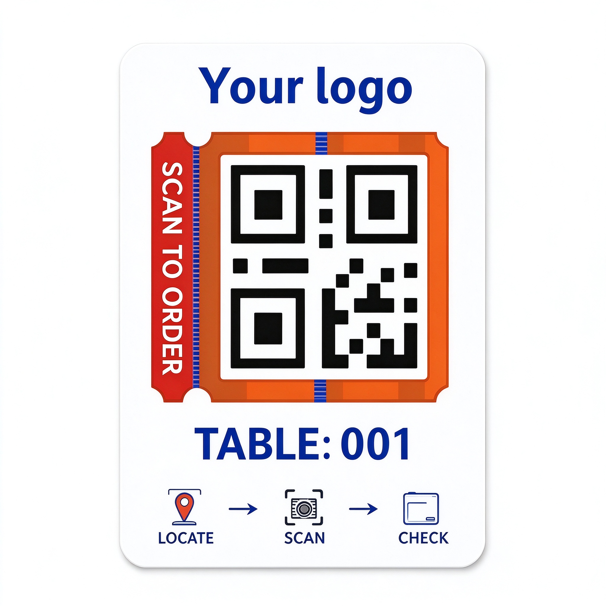 Pegatinas QR Resistentes al Agua