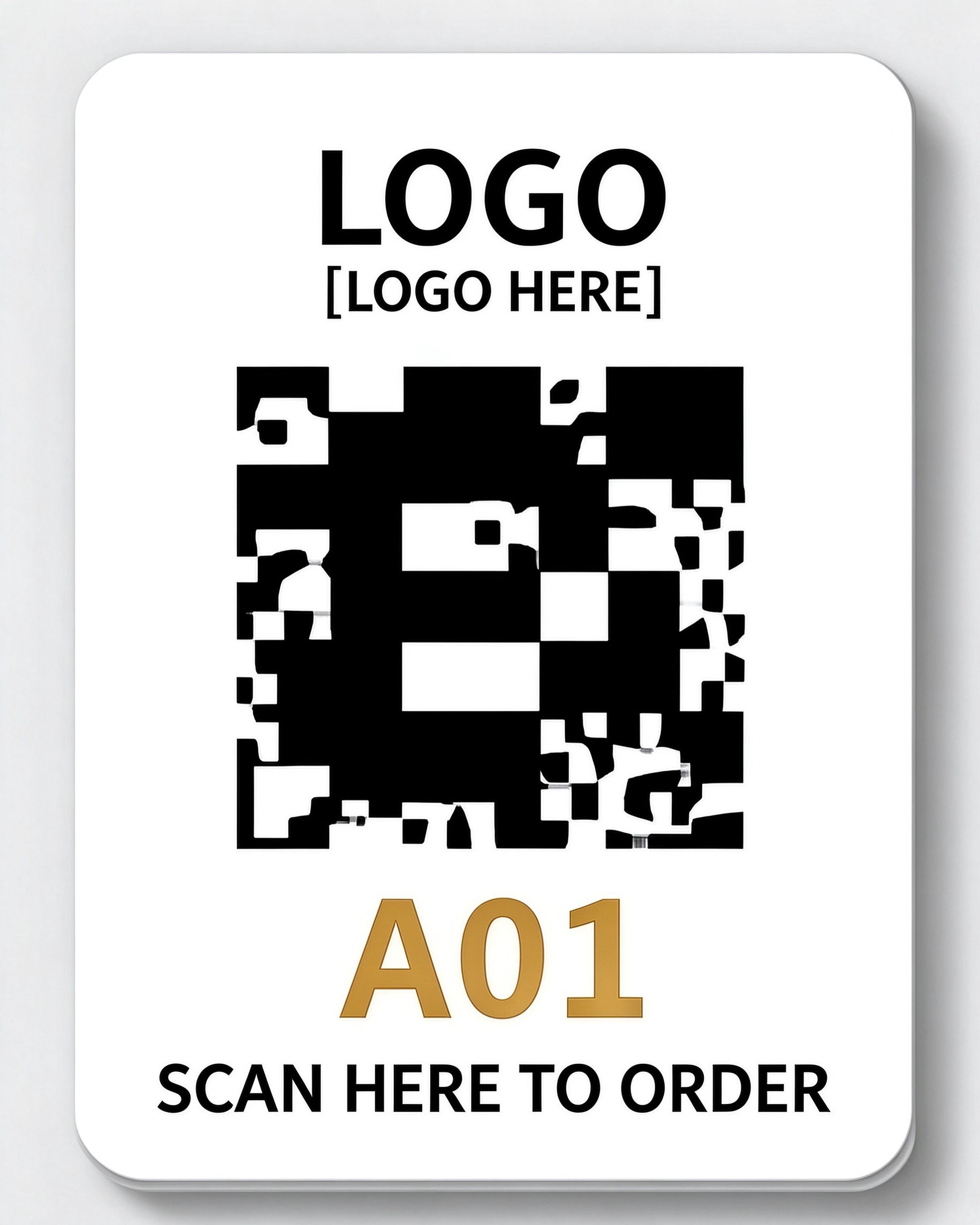 Pegatinas QR Resistentes al Agua