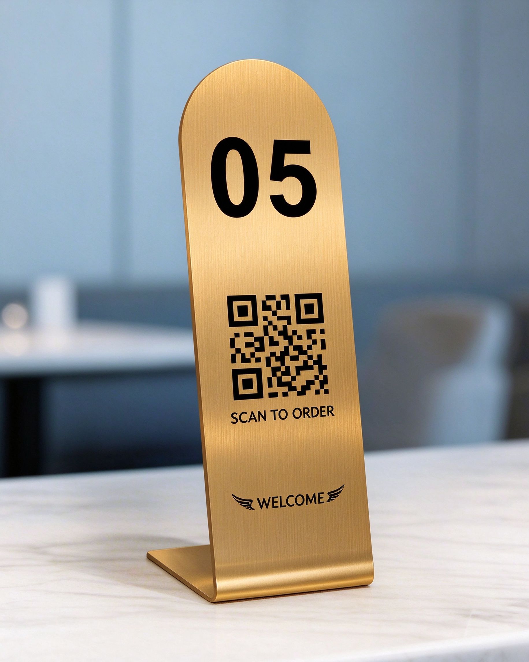 Placas QR Metálicas