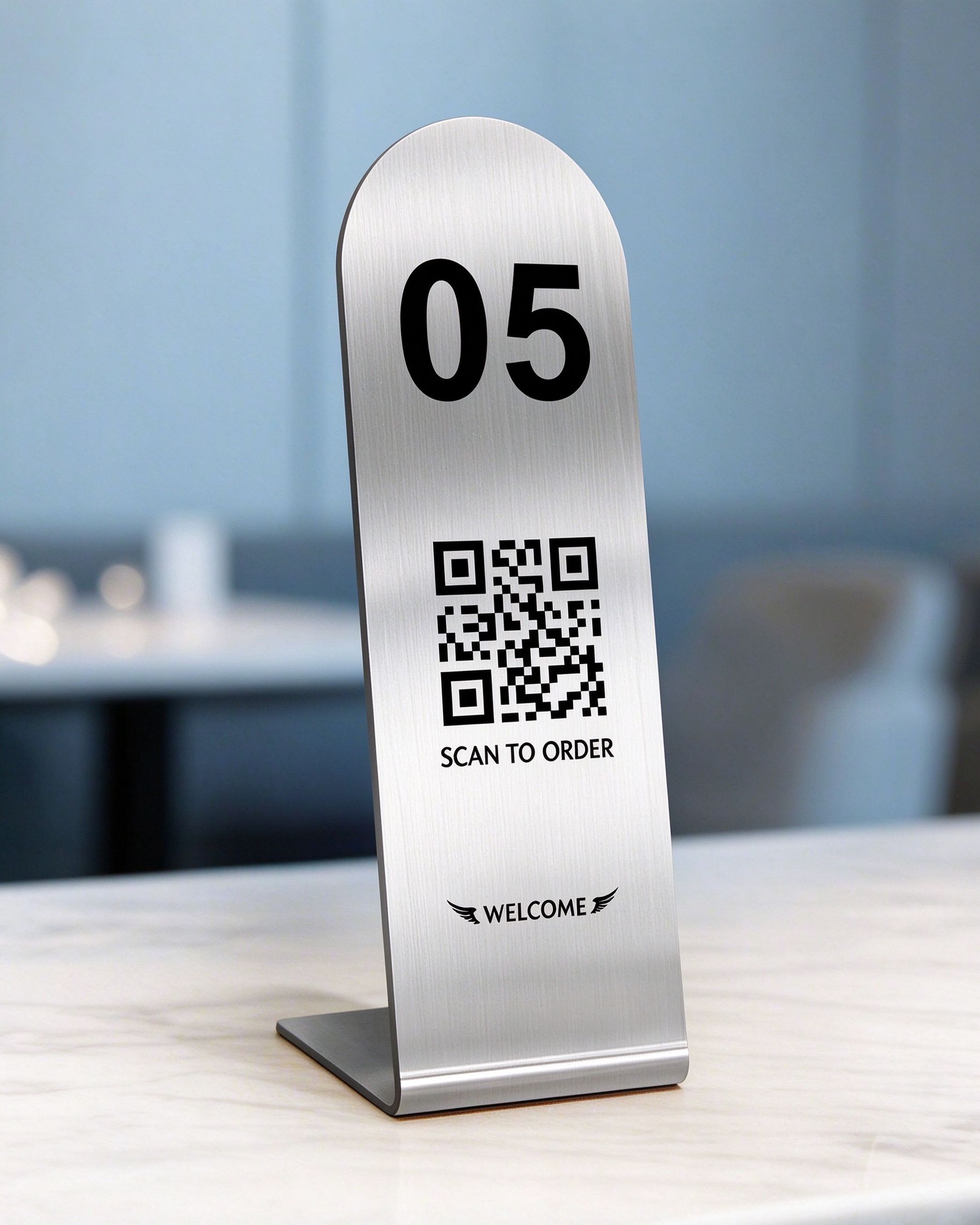 Placas QR Metálicas